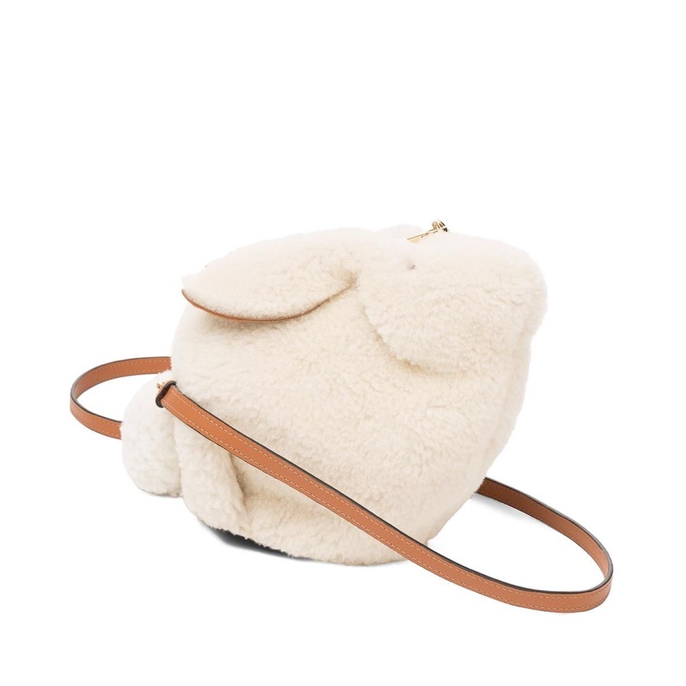 【Sold】Loewe White Bunny Mini Bag